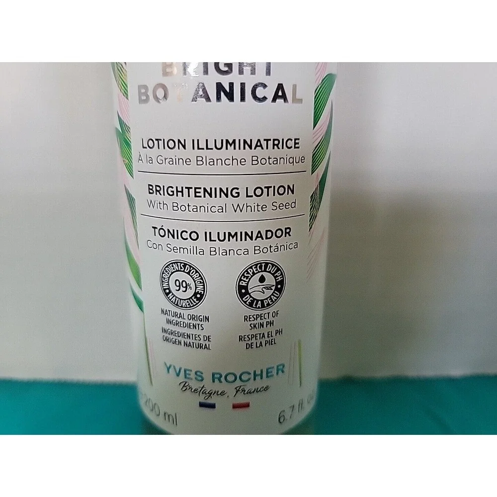 Yves Rocher Bright Botanical Brightening Lotion 200ml‎ For Unisex Brand NEW